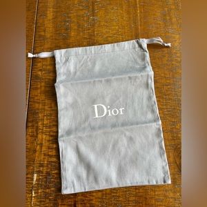 Dior shoe bag